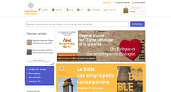 Desktop Screenshot of librairie-protestante.com
