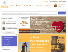 Tablet Screenshot of librairie-protestante.com